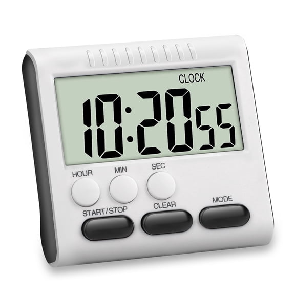 TSV Digital Kitchen Timer, Magnetic Count Up Count Down Cooking Timer with Large Display Big Digits Loud Alarm