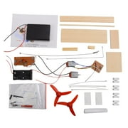 DIY Manual RC Boat Assembly Building Toys Early Educational for