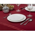 thumbnail image 2 of Kashi Home Glitter Fabric Tablecloth with Decorative Glitter Design for Gathering, Buffet Table, Parties, Holiday Dinner, Wedding & More, 52"X70", Red, 2 of 3