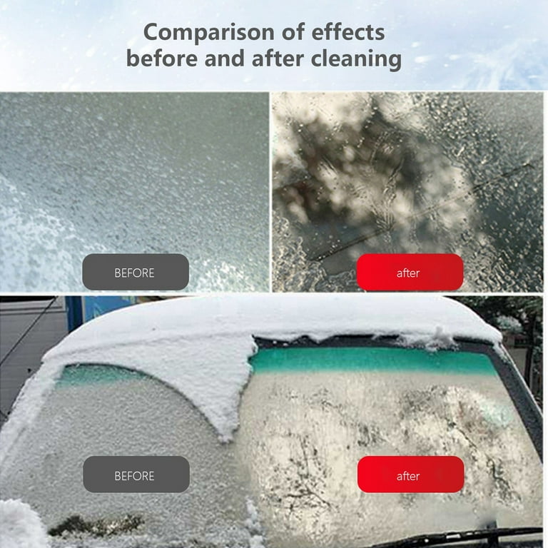Car Deicer 500ml Car Windshield De-Icer Snow Melting Defrost Spray