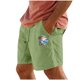 thumbnail image 1 of Pantalones Cortos para Hombre Cintura Elástica con Bolsillos Color Sólido Casual Cordón Suelto Pantalones Cortos de Ejercicio, 1 of 4