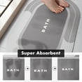 SIXHOME Bath Mat Rug 24"x35" Quick Dry Super Absorbent Rubber Backed