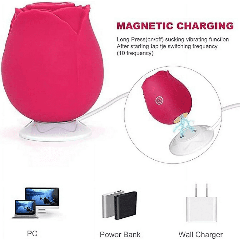 Rose Toys Vibrators for Women,Clitoral G Spot Vibrator for Female,10  Sucking Modes Thrusting Dildos for Adult Couples Pleasure - Walmart.com