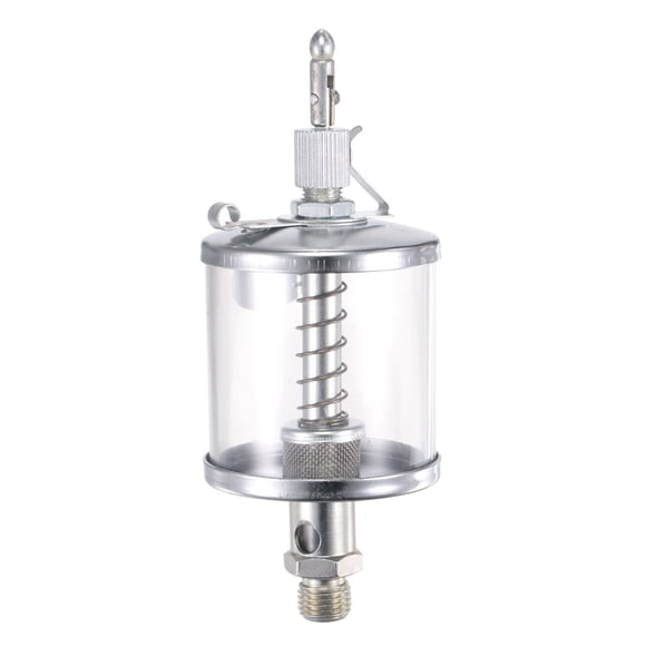 Unique Bargains G4 Thread 100ml Sight Gravity Drip Feed Needle Valve Type Oil Cup