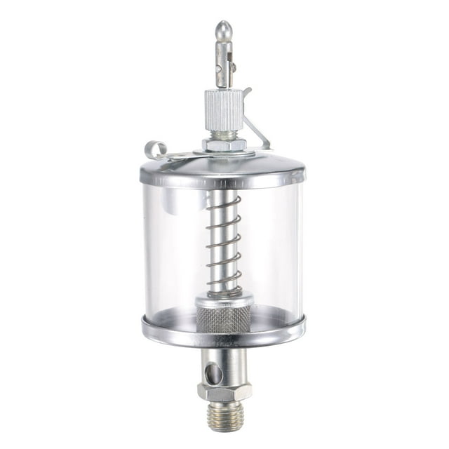 Unique Bargains G4 Thread 100ml Sight Gravity Drip Feed Needle Valve Type Oil Cup