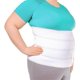 thumbnail image 5 of Carpeta de estómago abdominal bariátrica de tamaño grande - Banda de soporte para el vientre para hombres o mujeres grandes, cinturón de faja de obesidad para recuperación posquirúrgica, (2X, 5 of 5