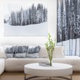 thumbnail image 1 of Impression sur Toile Paysage Montagnes Enneigées Noir et Blanc, 1 of 3