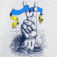 thumbnail image 3 of CafePress - Pro Ukraine Support Ukrainian Flag Peac Sweatshirt - Kids Sweatshirt, Youth Crew Neck Sweatshirt, 3 of 4