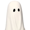 thumbnail image 3 of Paper Mache Ghost Decoration, White, 11", Halloween by Way To Celebrate, 3 of 4