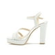thumbnail image 5 of Zapatilla Formal Lady Paulina Eventos Sociales Tacon Ancho plateado, 5 of 6