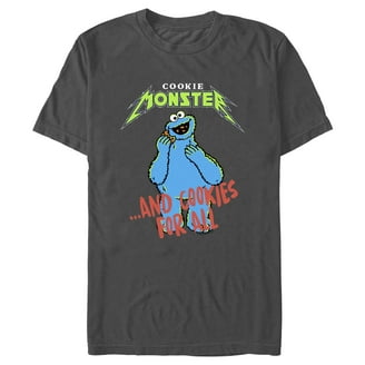 Men's Sesame Street Cookie Monster Graphic T-Shirt - Walmart.com