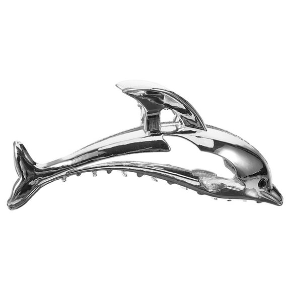 CRAFTHROU Simple and Elegant Design Zinc Alloy Hair Claw Clip for Women 1Set