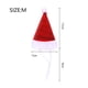 thumbnail image 2 of Disfraz de conejillo de Indias de 2 piezas, gorro navideño para gatito, gorro navideño para mascotas, gorro de Papá Noel, accesorios para la cabeza, 2 of 6