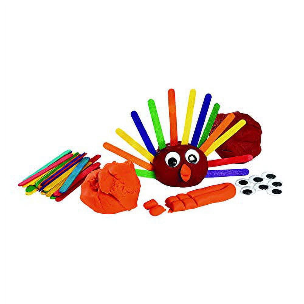 Colorations Colored Wood Craft Sticks - 1, 000 Pieces