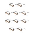 thumbnail image 1 of Jumpingount Gafas de sol con foto callejera personalizadas: destaque con gafas únicas para sesiones de fotos Té negro brillante a la moda negro brillante 10Conjunto, 1 of 6