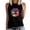 Black, variant on Meichang Mom Life Tank Tops Women Funny Sunflower Graphic T Shirts Cute Crew Neck Sleeveless Mother's Day Vest Tops Loose Casual Athletic Workout Tees Black XXL