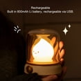thumbnail image 3 of Night Lamp, Warm Light Flame Night Lamp USB Rechargeable  for Bedroom, 3 of 7