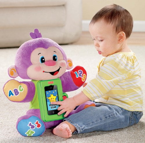 Fisher-Price Monkey & Lion  Childrens Toy Talk'n Teach Laugh & Learn 