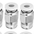 thumbnail image 2 of 10Pcs Straight Pneumatic Fittings Silver M10 Thread 3D Printer Accessories PC4‑01, 2 of 4