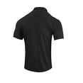 thumbnail image 5 of Bibifish Mens Polo Shirts Short Sleeve Quarter Zip Waffle Knit Casual Shirts Breathable Daily Wear Tops, 5 of 5
