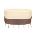 thumbnail image 1 of Armor Shield Patio Table & Chair Set Cover Fits Round Table & 4 Tall Chairs Upto 60'' Dia. x 29''H, 1 of 1