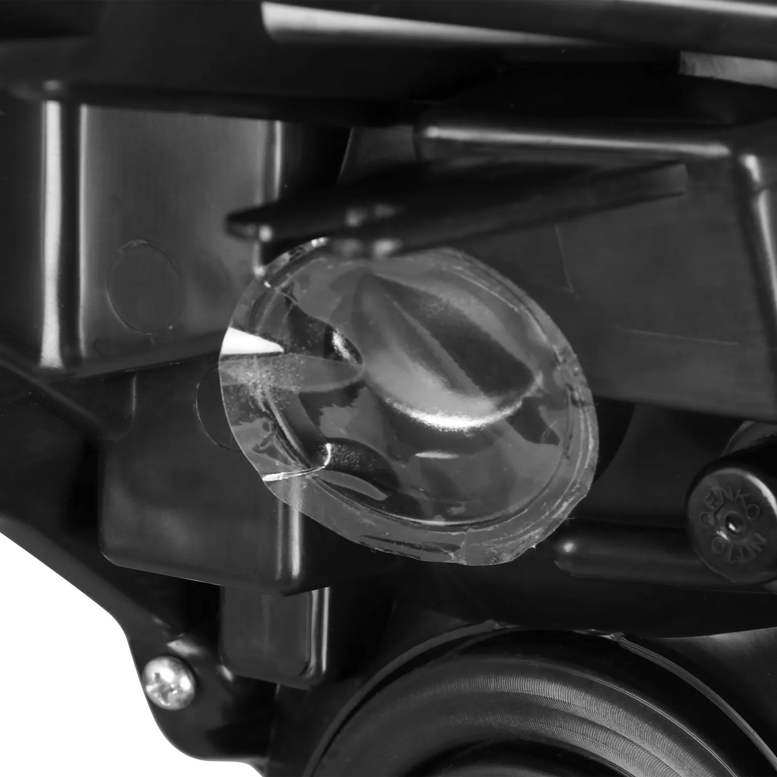 MOSTPLUS Black Headlights Assembly for 2008-2013 Nissan Rogue Left & Right