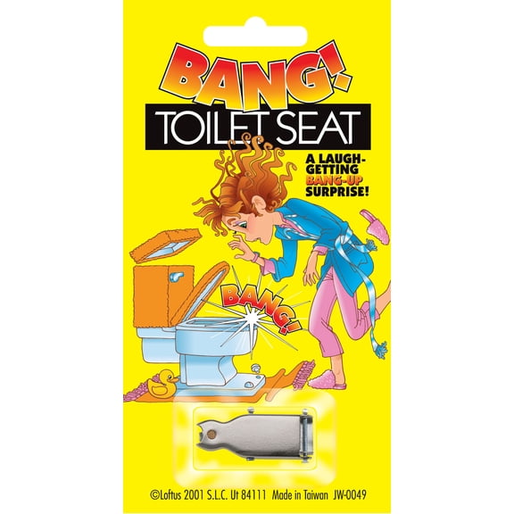 Loftus Bang Toilet Sea Exploding for Adults Novelty and Gag Toys, Silver, 3 in