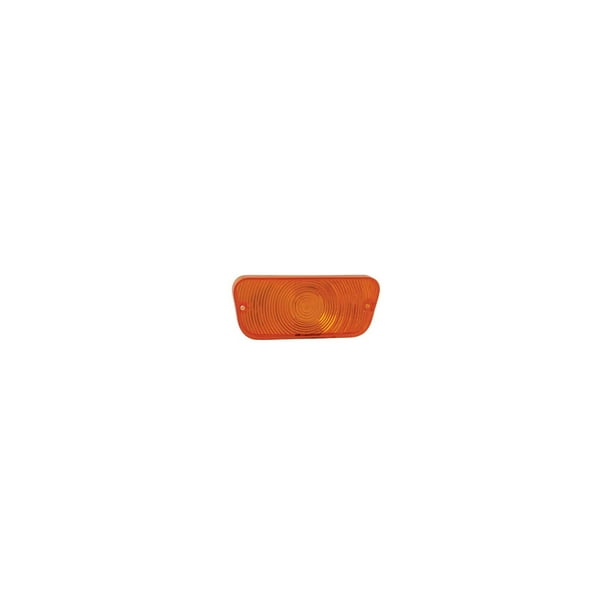 Macs Auto Parts Macs Auto Parts 48 40713 69 Ford Pickup Parking Light Lens Amber With Ford Script Left Walmart Com Walmart Com