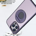 thumbnail image 2 of Funda con soporte magnético y anillo giratorio para iPhone 11 Pro Max (negro), 2 of 5