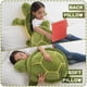 thumbnail image 4 of Almohada de peluche con forma de tortuga marina Dalmao, 28 pulgadas, para niños, 4 of 7