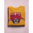 thumbnail image 3 of Cancer Cat Design. Sweatshirt Women -Image by Shutterstock, Female Large, 3 of 4