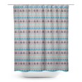 thumbnail image 1 of S4Sassy Gray Snowflake & Tree Christmas Waterproof Bathroom Shower Curtain With Roller Rings Hook-60 x 75 Inch, 1 of 6