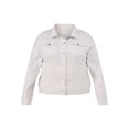 thumbnail image 3 of Time and Tru Women's and Women's Plus Denim Jacket, Sizes XS-4X, 3 of 5
