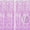 Clear Purple, variant on Iridescent Purple Foil Curtain | Holographic Fringe Backdrop | 2 Pack 3.2x6.5ft Party Streamers for Girls/Birthday/Bachelorette/Engagement/Mermaid/Bridal Shower/Halloween Decorations