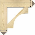 thumbnail image 3 of Ekena Millwork 3 1/2"W x 20"D x 28"H Thorton Craftsman Smooth Bracket, Western Red Cedar, 3 of 4