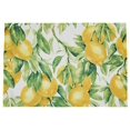 thumbnail image 2 of Fennco Styles Lemon Printed Design Placemats 13 x 19 Inch, Set of 4 for Home DÃ©cor, Banquets and Special Occasions, 2 of 4