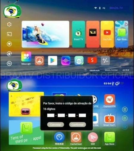 Brazil TV 1 Year Renew Code - Codigo de Renovacao para H2/H3/H5/H6/H7/H8/ H_A.1/2/3 E Todos os que usam o app Brazil_TV