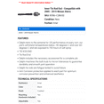 thumbnail image 2 of Inner Tie Rod End - Compatible with 2005 - 2015 Nissan Xterra 2006 2007 2008 2009 2010 2011 2012 2013 2014, 2 of 2