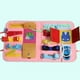 thumbnail image 5 of Juguete Esencial Sensorial Ocupado Tablero Desarrollo de Inteligencia para Niños, 5 of 8