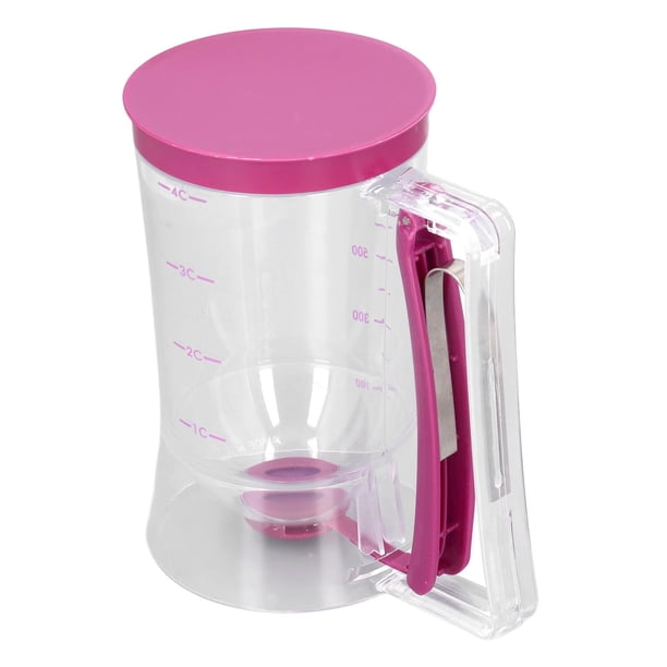Dispensador de panqueques, dispensador de panqueques, material PP, dispensador de masa para panqueques, dispensador de pasteles con embudo, diseño de clase mundial