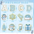 thumbnail image 3 of Parche Navidad Chenille FOGWOWO Copo de Nieve 72 Piezas, 3 of 7