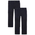 thumbnail image 1 of The Children's Place - Pantalones Chinos para niño, New Navy 2-Pack, 14, 1 of 7