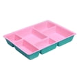 thumbnail image 2 of Organizador de cajones de fieltro, bandeja, organizadores de escritorio, caja de almacenamiento multiusos, contenedores de almacenamiento Rosa Verde, 2 of 9