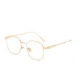 thumbnail image 4 of Gafas anti-luz azul, gafas ultraligeras de montura dorada, montura grande, gafas para miopía lisas para mujer, 4 of 4