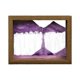 thumbnail image 2 of Imagen de arte de arena decoración de paisajes de arena de Marco de fotos morado Zulema Imagen de arena en movimiento, 2 of 8