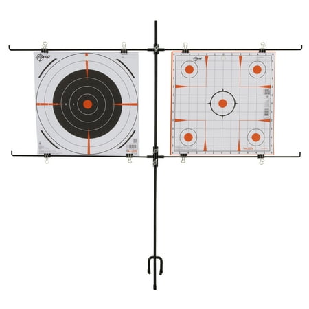 Ez Aim Double Target Stand By Allen Company 12 L X 12 W 1.7 Lb Multi-Color