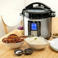 thumbnail image 5 of Electric Pressure Cooker with Large LCD Display, Multi-Use 6 Quart Electric Pot, 14 in 1 Slow Cooker, Rice Cooker, Steamer Maker, Sauté, Yogurt Maker, Egg Cooker, Warmer & More, 5 of 7