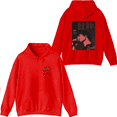 thumbnail image 1 of Sombr Merch Live Printemps 2025 Tournée Chandail à Capuchon Hommes Femmes Manches Longues Chandail à Enfiler Hauts,TTTTG,Rouge, 1 of 6