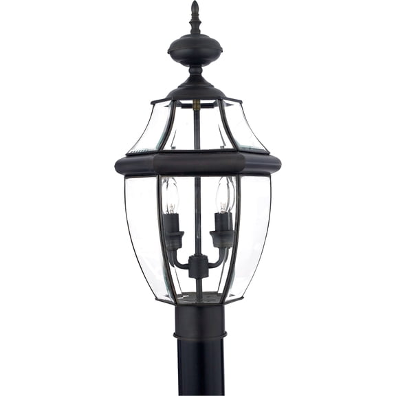 Newbury 2-Light Medici Bronze Outdoor Post Lantern