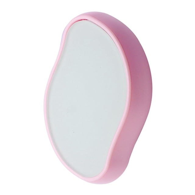Borrador de depilación de cristal para mujeres, para piernas, depilador de brazos, reutilizable, indoloro, eficiente, portátil, seguro, para el hogar, , Rosado Sunnimix Depiladoras Depiladoras